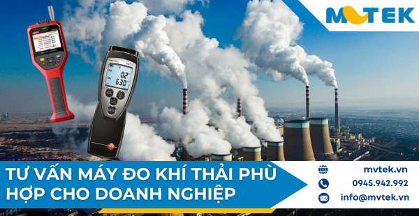 Tư vấn máy đo khí thải phù hợp cho doanh nghiệp