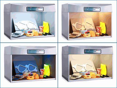 Các Nguồn Sáng Trong Tủ So Màu Và Ứng Dụng Cụ Thể