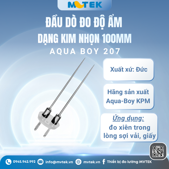 Đầu dò kim nhọn 100mm Aqua Boy 207
