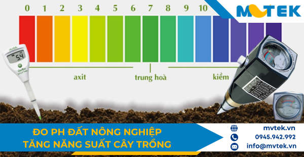 Đo pH đất nông nghiệp tăng năng suất cây trồng