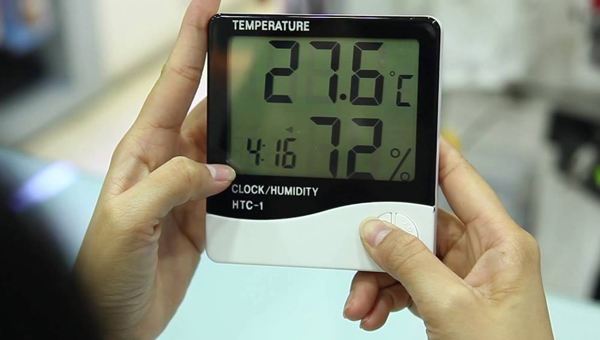 Cách sử dụng đồng hồ đo nhiệt độ ẩm đúng và bền