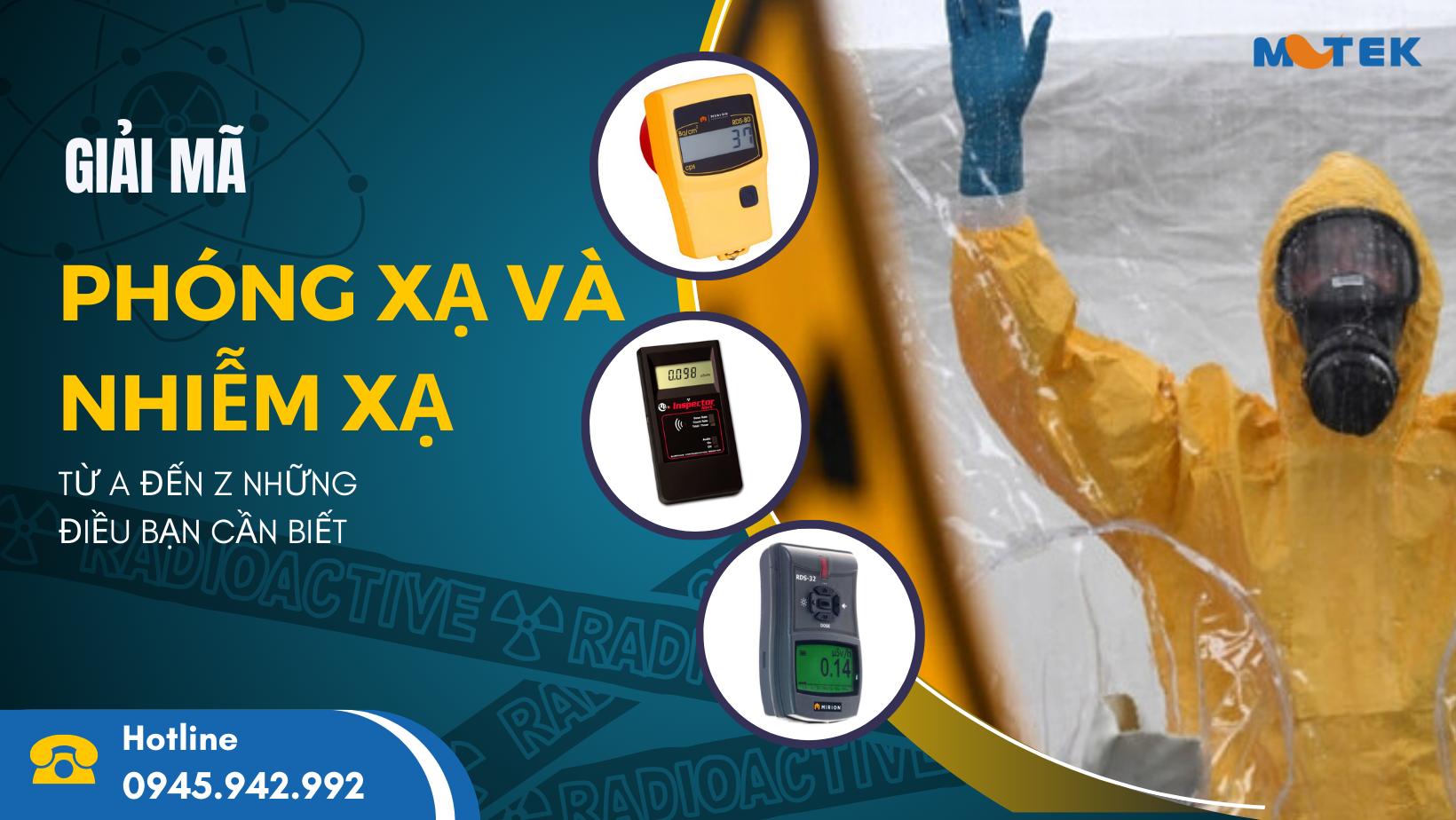 Giải mã phóng xạ và nhiễm xạ: Từ A đến Z những điều bạn cần biết