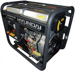 Máy phát điện chạy dầu Diesel HYUNDAI 5.0 KW DHY 6000LE