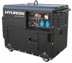 Máy phát điện chạy dầu Diesel HYUNDAI 5.0 KW - DHY 6000SE