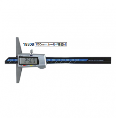 Thước đo độ sâu điện tử Shinwa 19306 , 0-150 mm