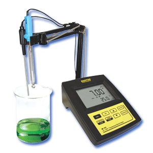 Máy đo pH, ORP, nhiệt độ để bàn Martini Mi 151, -2.00-16.00pH, ±1999 mV
