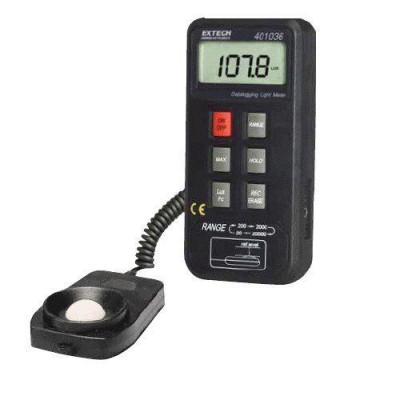 Máy đo cường độ ánh sáng Extech 401036, 0-20000 Lux (kết nối máy tính, bộ nhớ)