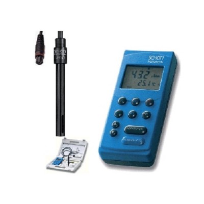 Máy đo độ dẫn/TDS/Độ mặn/Nhiệt độ Schott Handylab LF 11/LF513T, 0.00-500.00mS/cm/±0.2, 0-1999mg/l