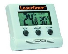 Nhiệt ẩm kế điện tử Laserliner 082.028A (để bàn hoặc treo tường)
