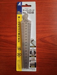 Dưỡng đo lỗ Shinwa 15-30mm 62605