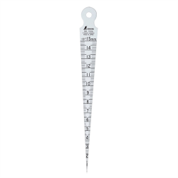 Dưỡng đo lỗ Shinwa 1-15mm 62600