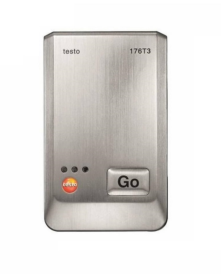 Bộ ghi dữ liệu nhiệt độ Testo 176 T3 (0572 1763, -200 ~ +1000 °C, 4 kênh, IP65)